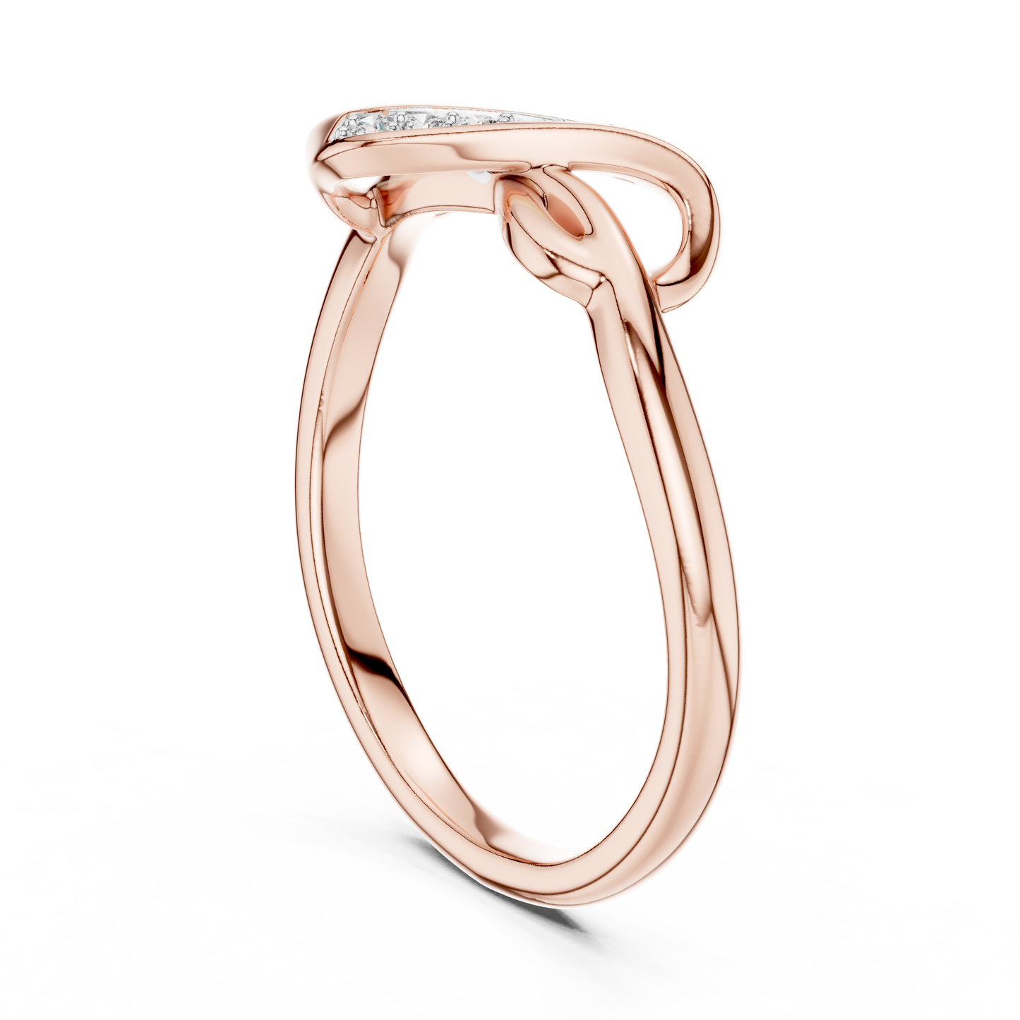 Infinity Pattern Diamond Ring - SB-6-1