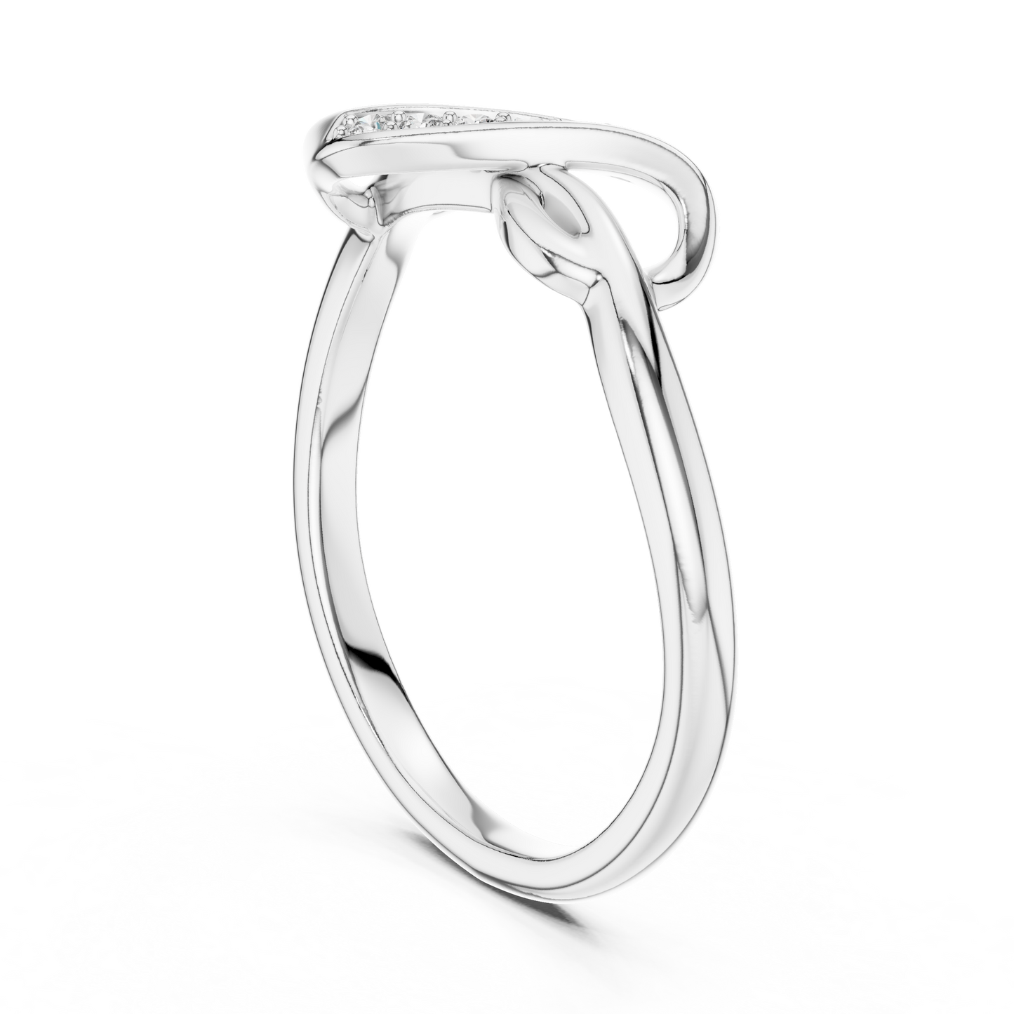 Infinity Pattern Diamond Ring - SB-6-1