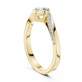 Core Swirl Diamond Ring - SB-6-6