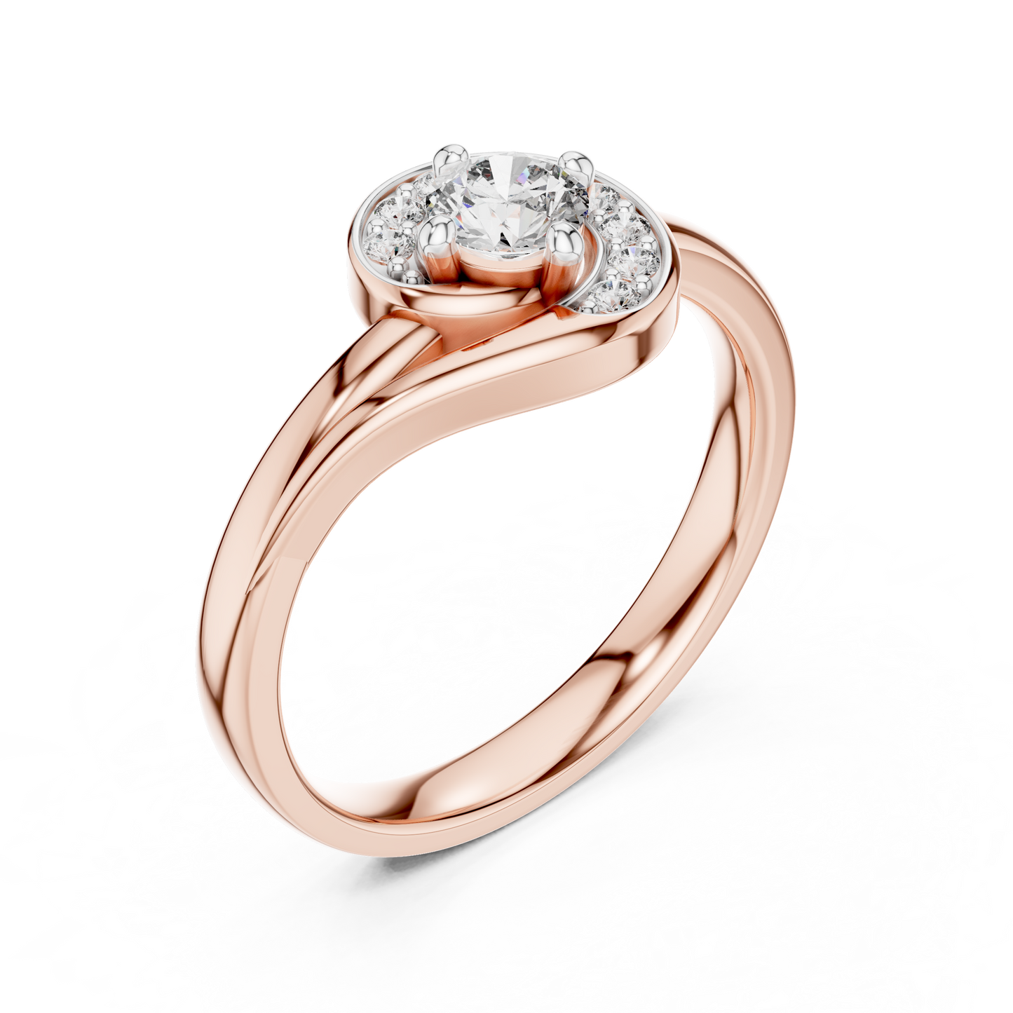 Moon Core Diamond Ring - SB-6-7