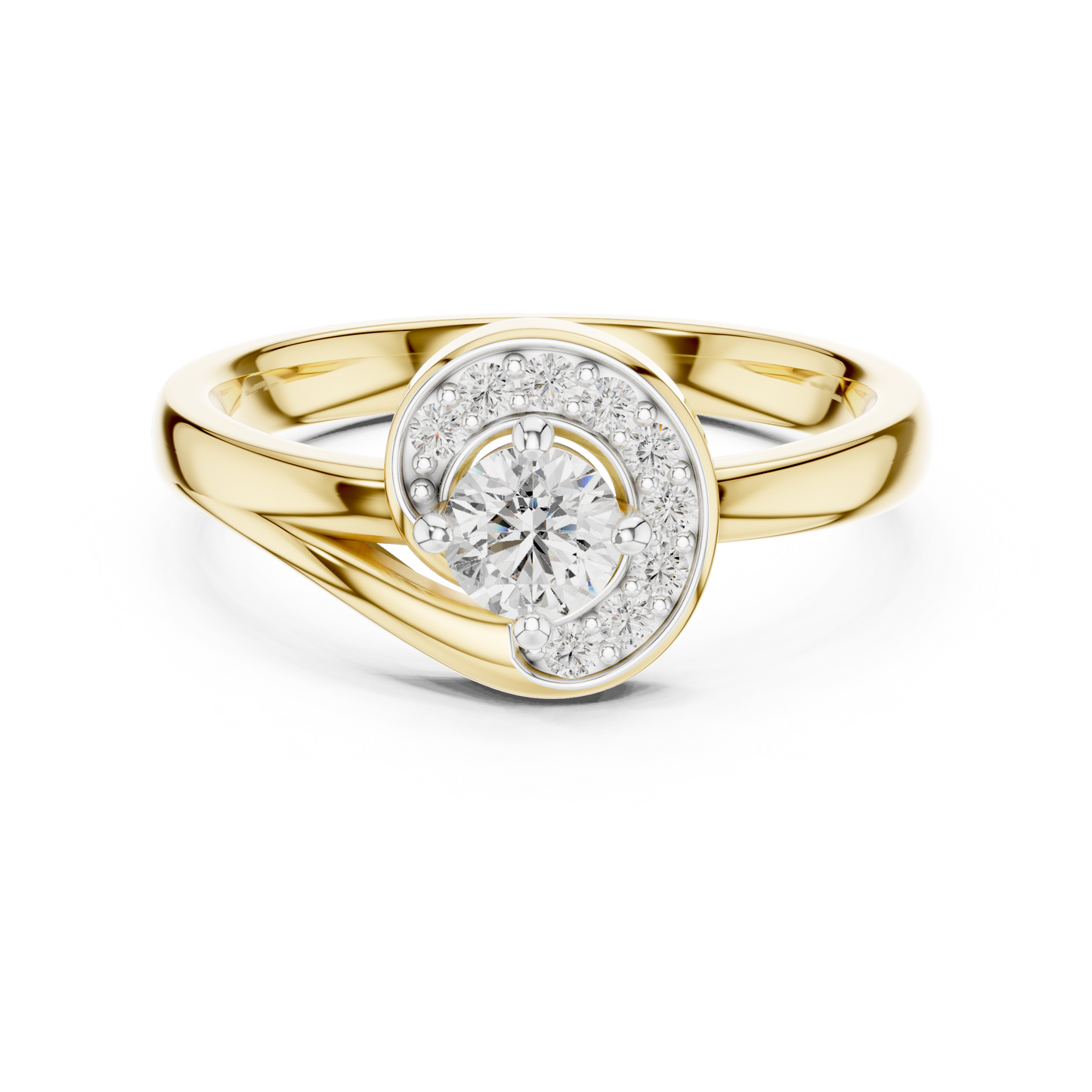 Moon Core Diamond Ring - SB-6-7