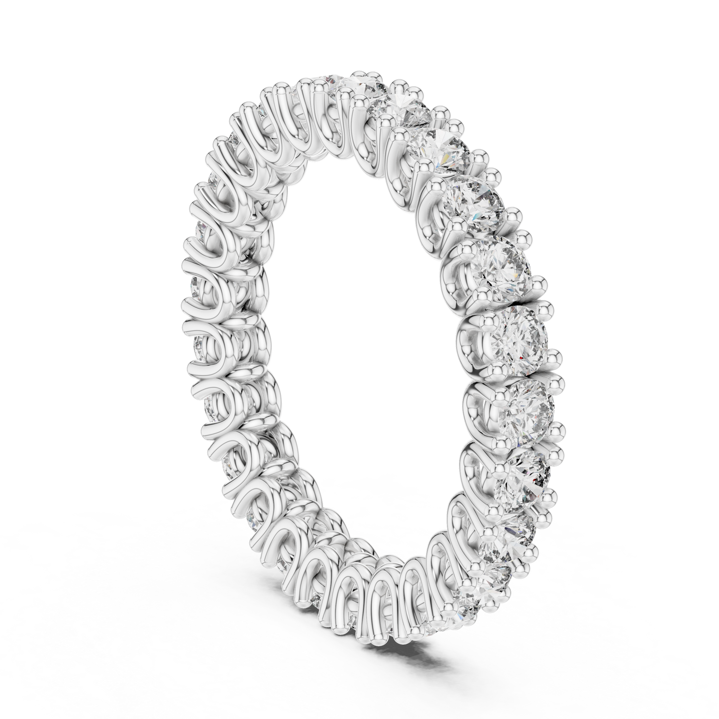 Full Round Diamond Ring - SB-6-8