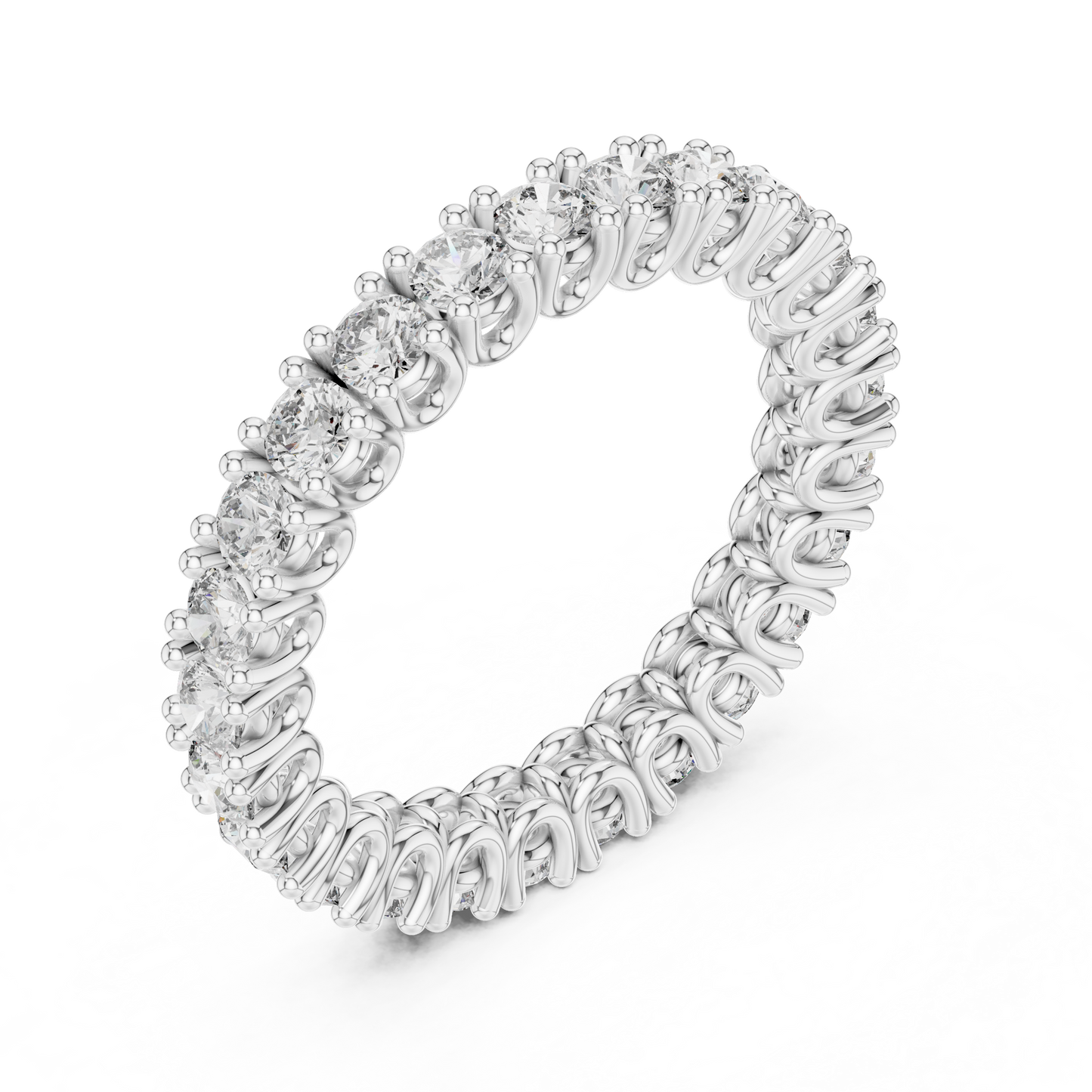 Full Round Diamond Ring - SB-6-8