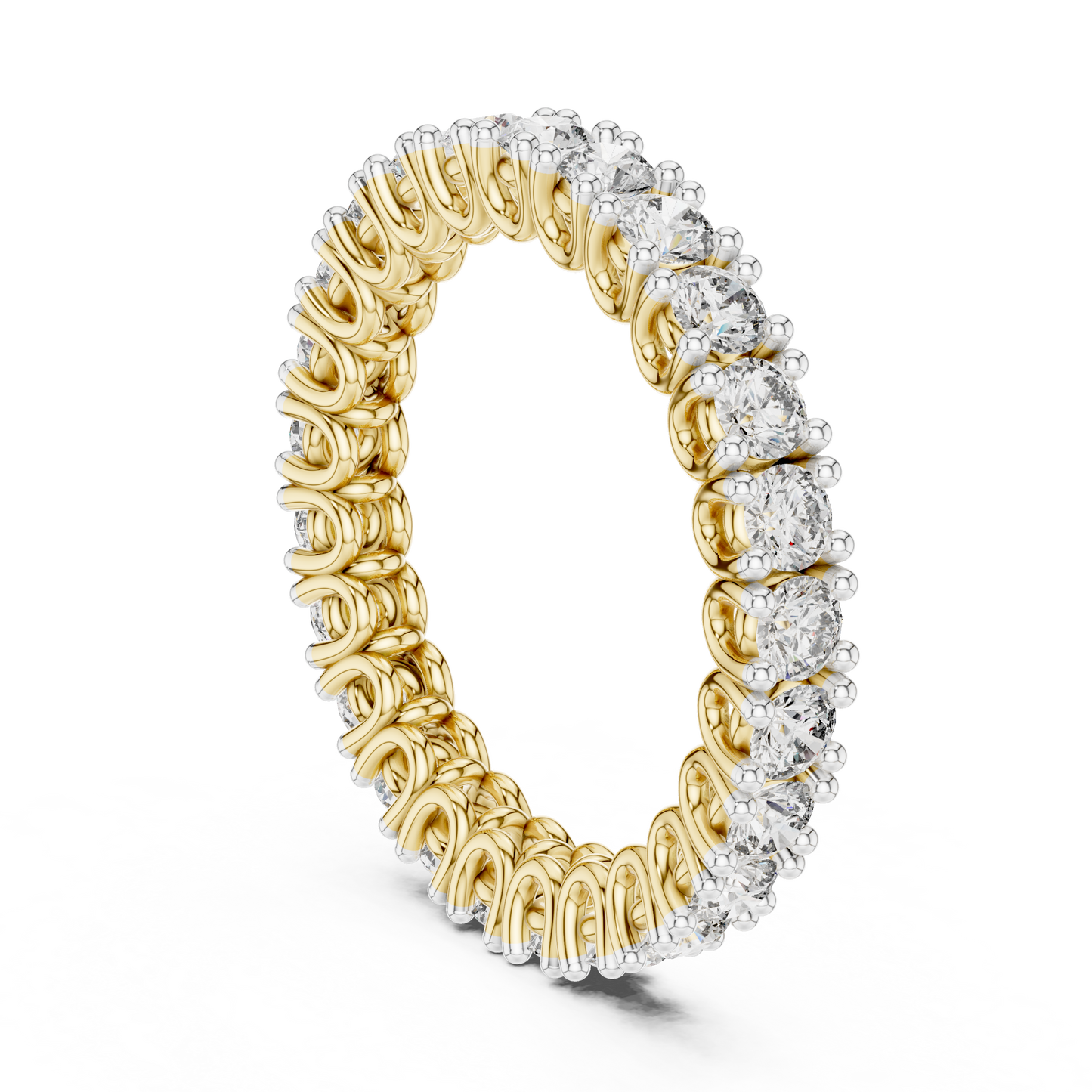 Full Round Diamond Ring - SB-6-8