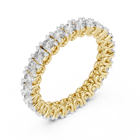 Full Round Diamond Ring - SB-6-8