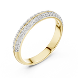 Divide Line Diamond Ring - SB-6-9