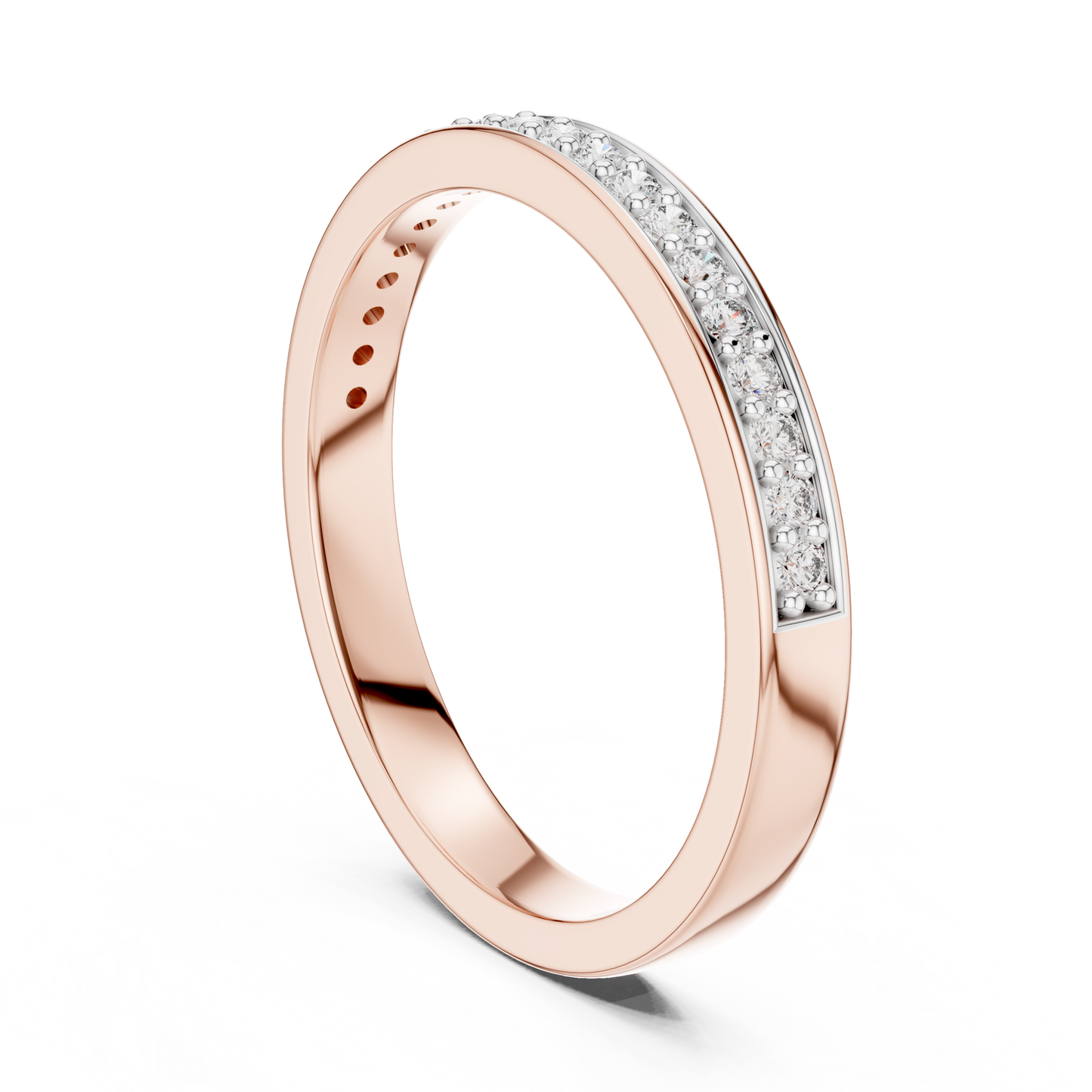 Half Line Diamond Ring - SB-6-10
