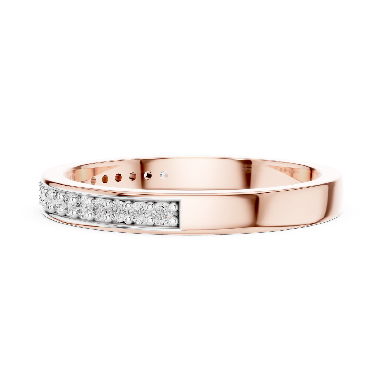 Half Line Diamond Ring - SB-6-10