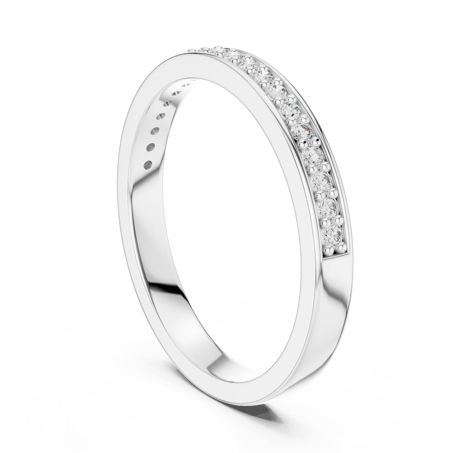 Half Line Diamond Ring - SB-6-10