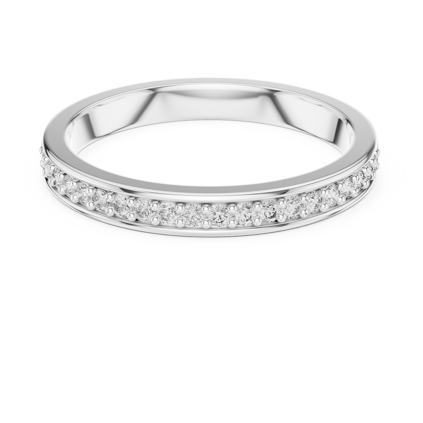 Half Line Diamond Ring - SB-6-10