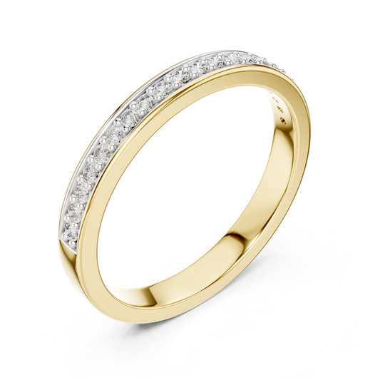 Half Line Diamond Ring - SB-6-10