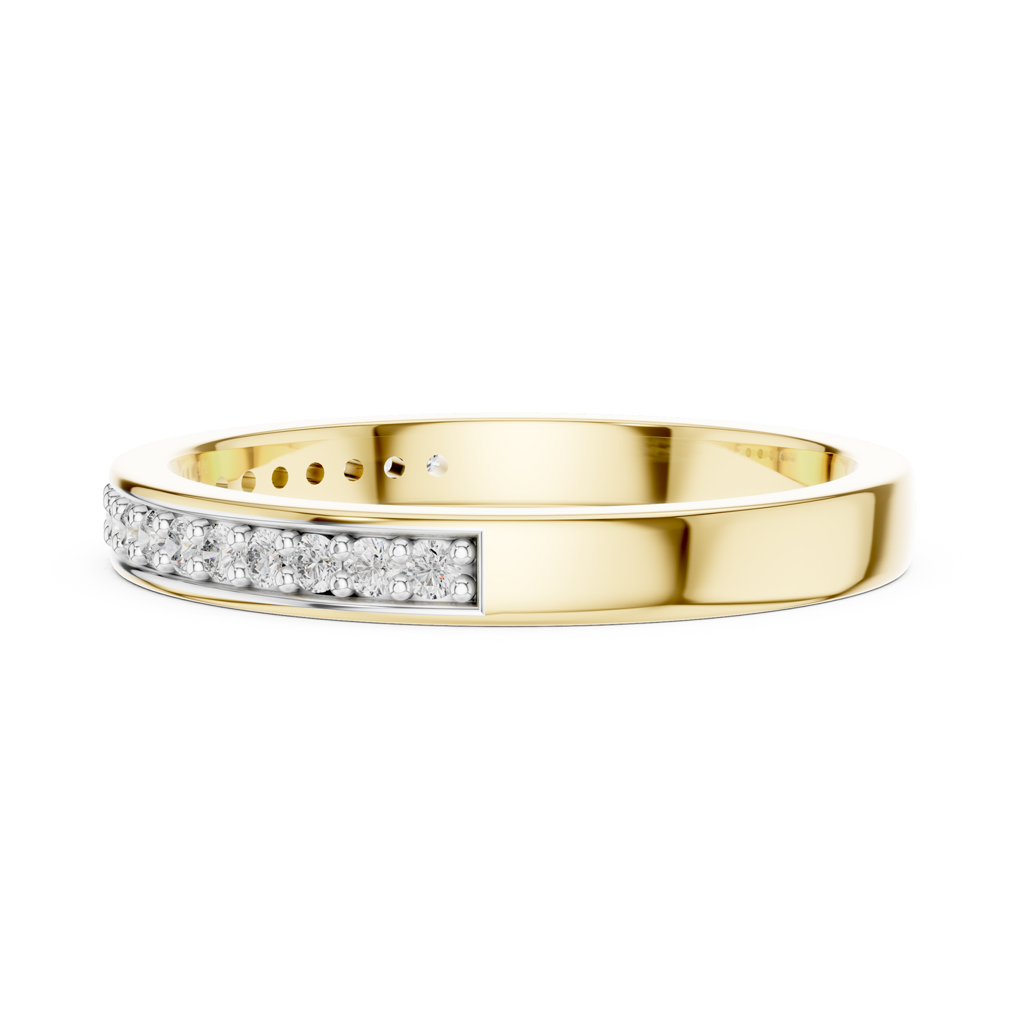 Half Line Diamond Ring - SB-6-10