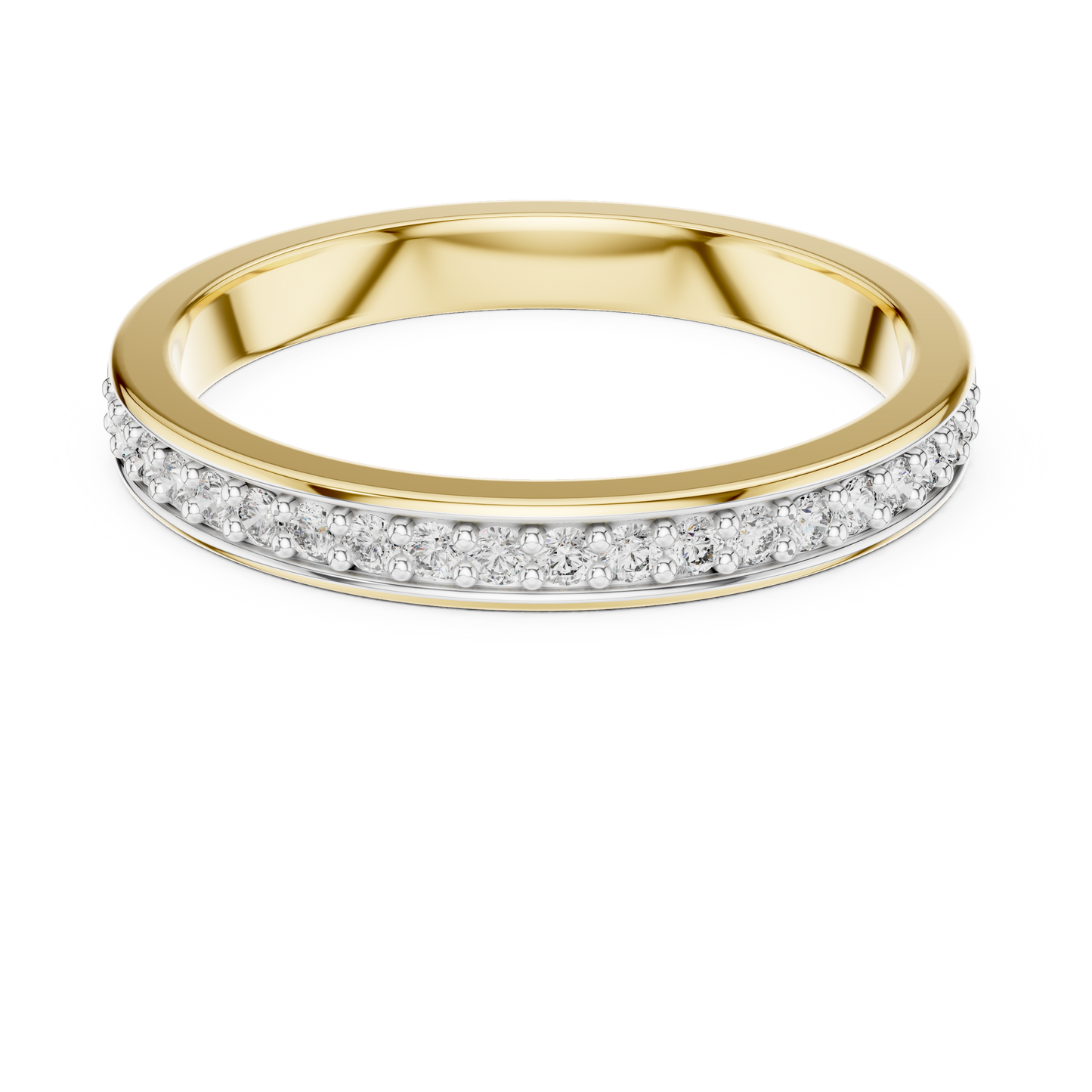 Half Line Diamond Ring - SB-6-10
