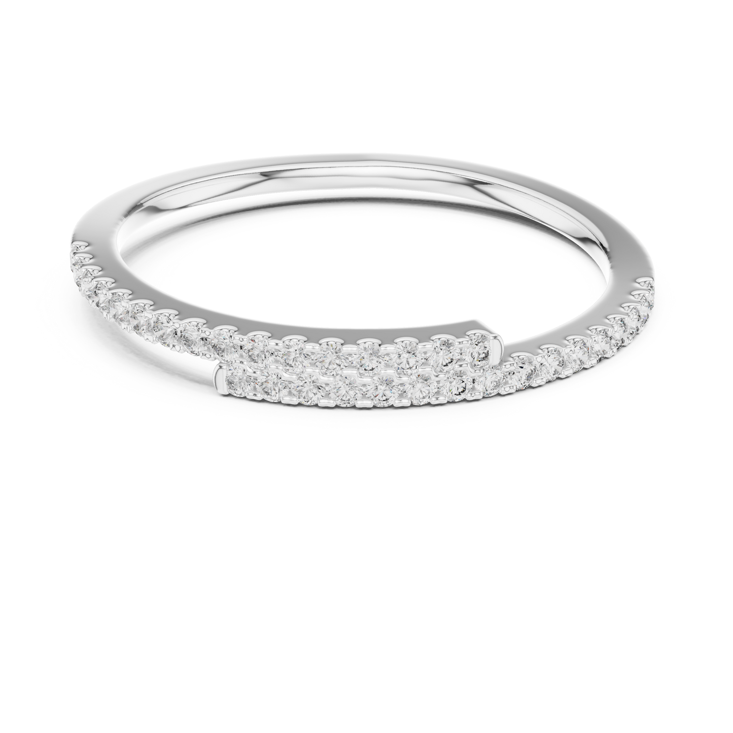 Parallel Line Diamond Ring - SB-6-12