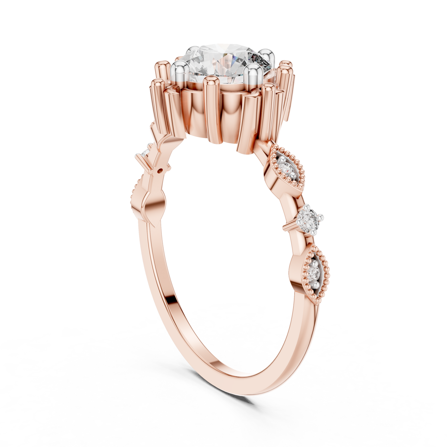 Diamond Crown Ring - SB-6-17