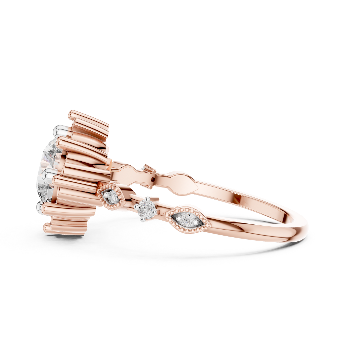 Diamond Crown Ring - SB-6-17