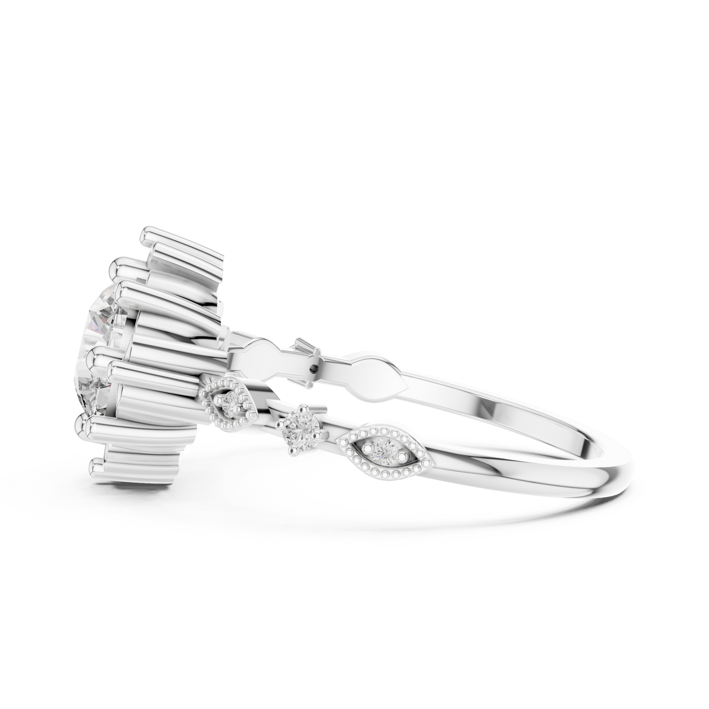 Diamond Crown Ring - SB-6-17