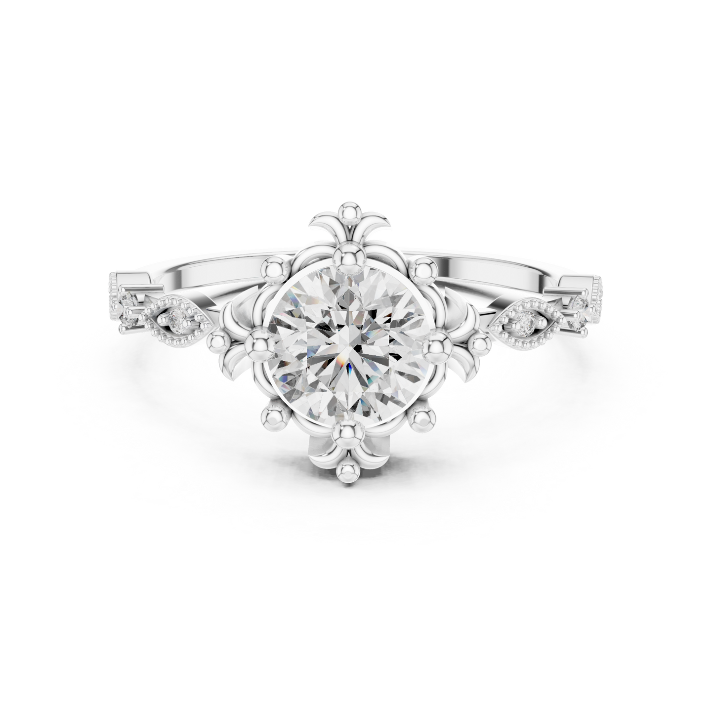 Diamond Crown Ring - SB-6-17