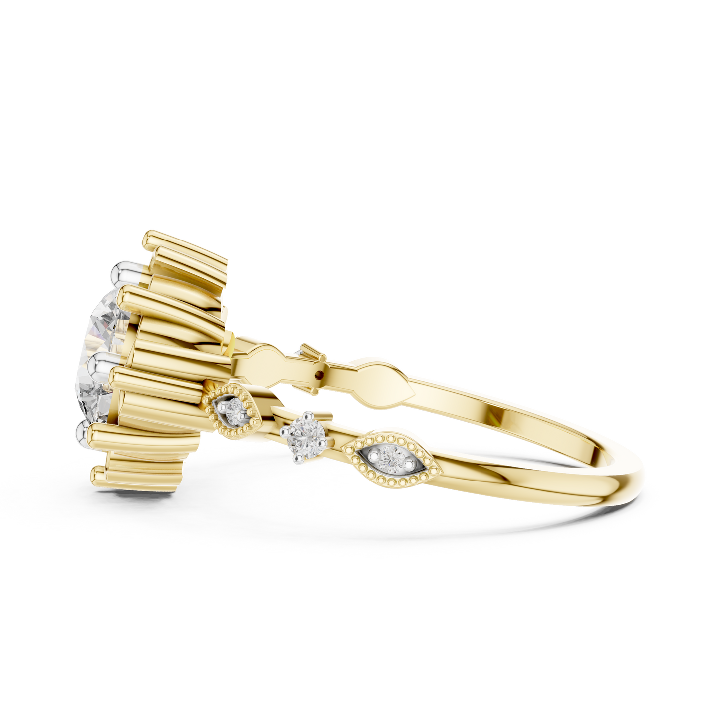 Diamond Crown Ring - SB-6-17