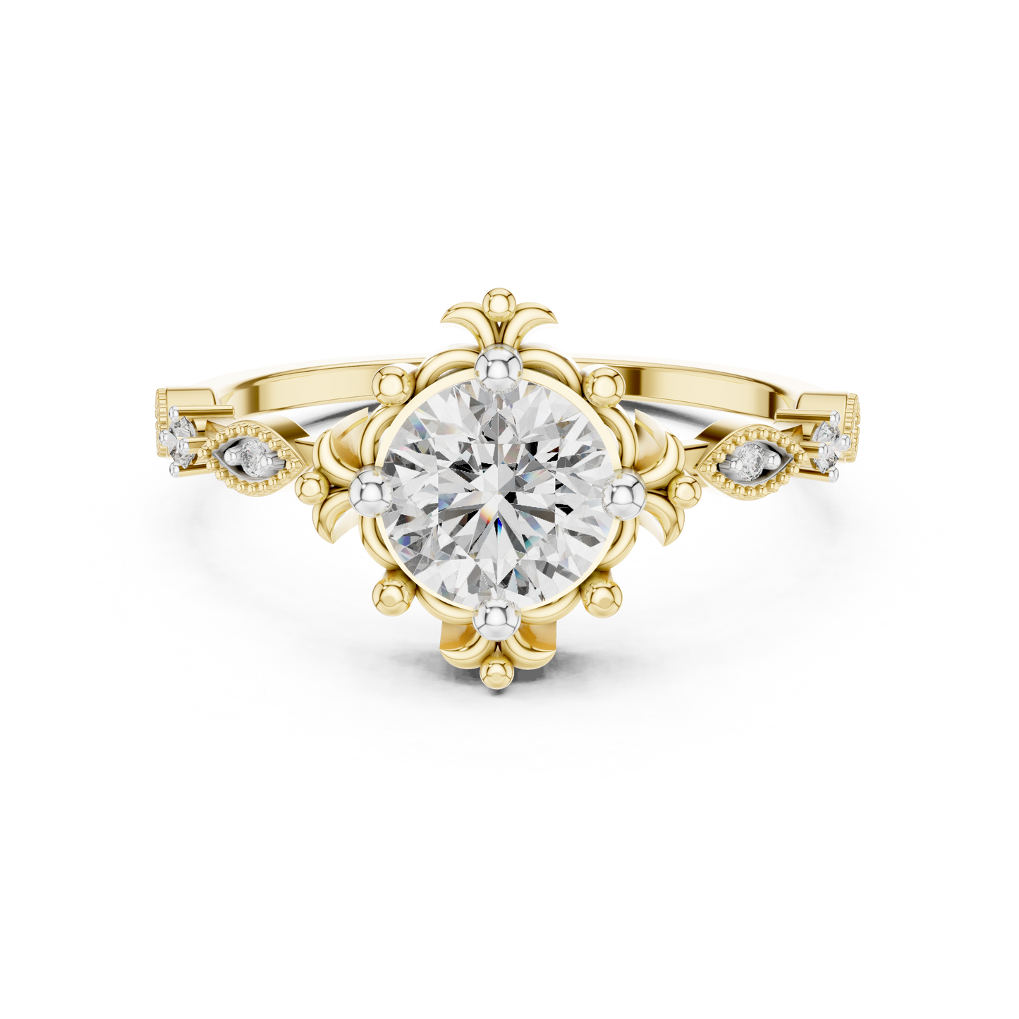 Diamond Crown Ring - SB-6-17