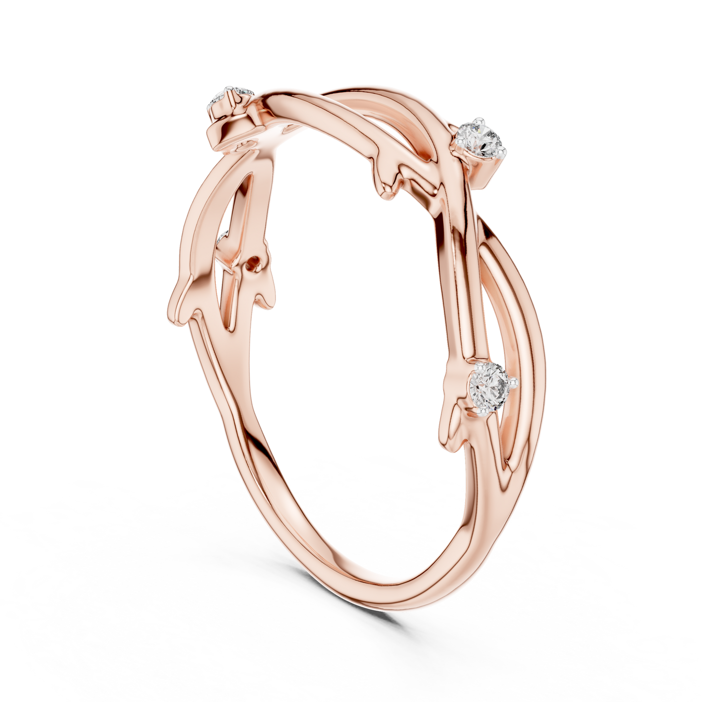 Waves Diamond Ring - SB-6-22