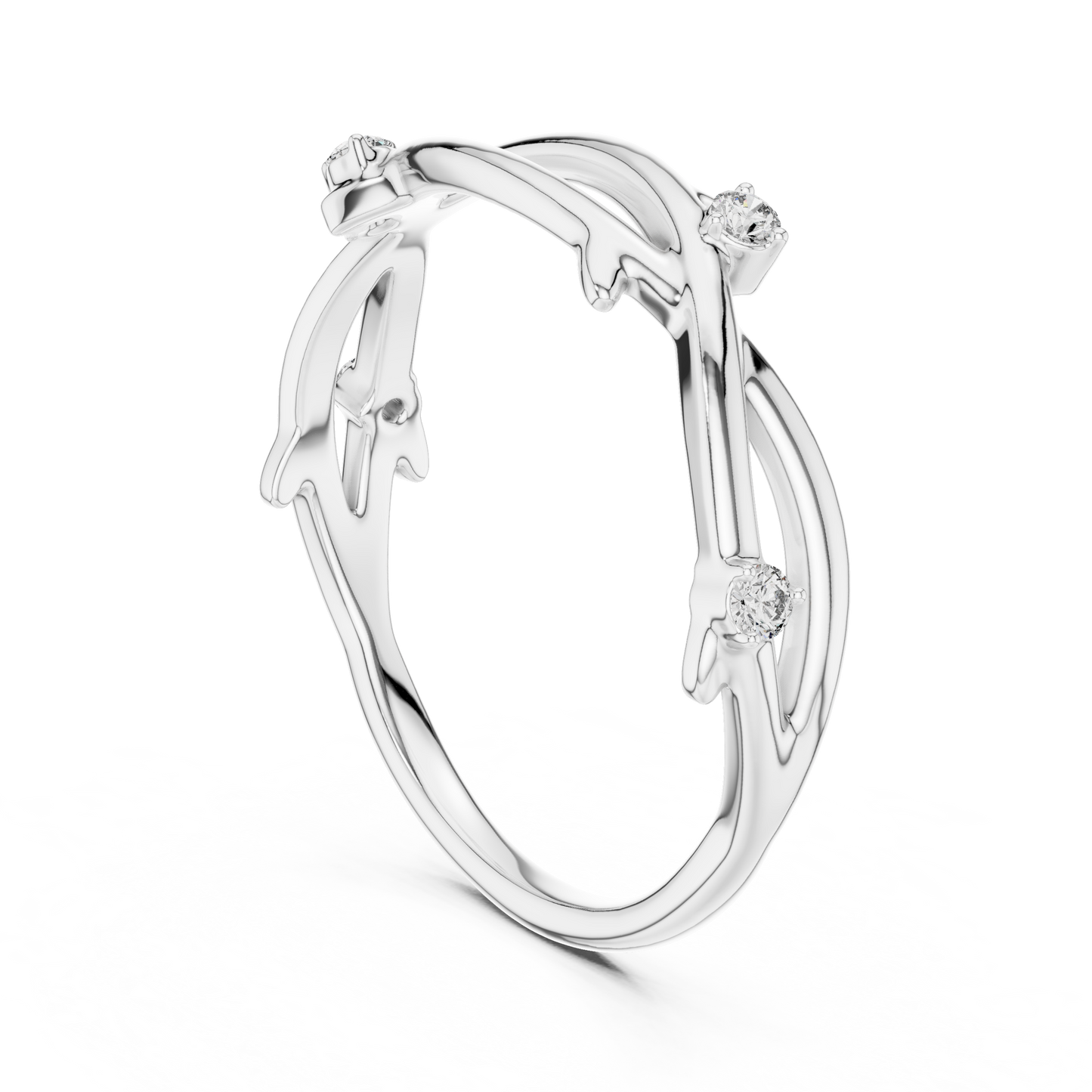 Waves Diamond Ring - SB-6-22