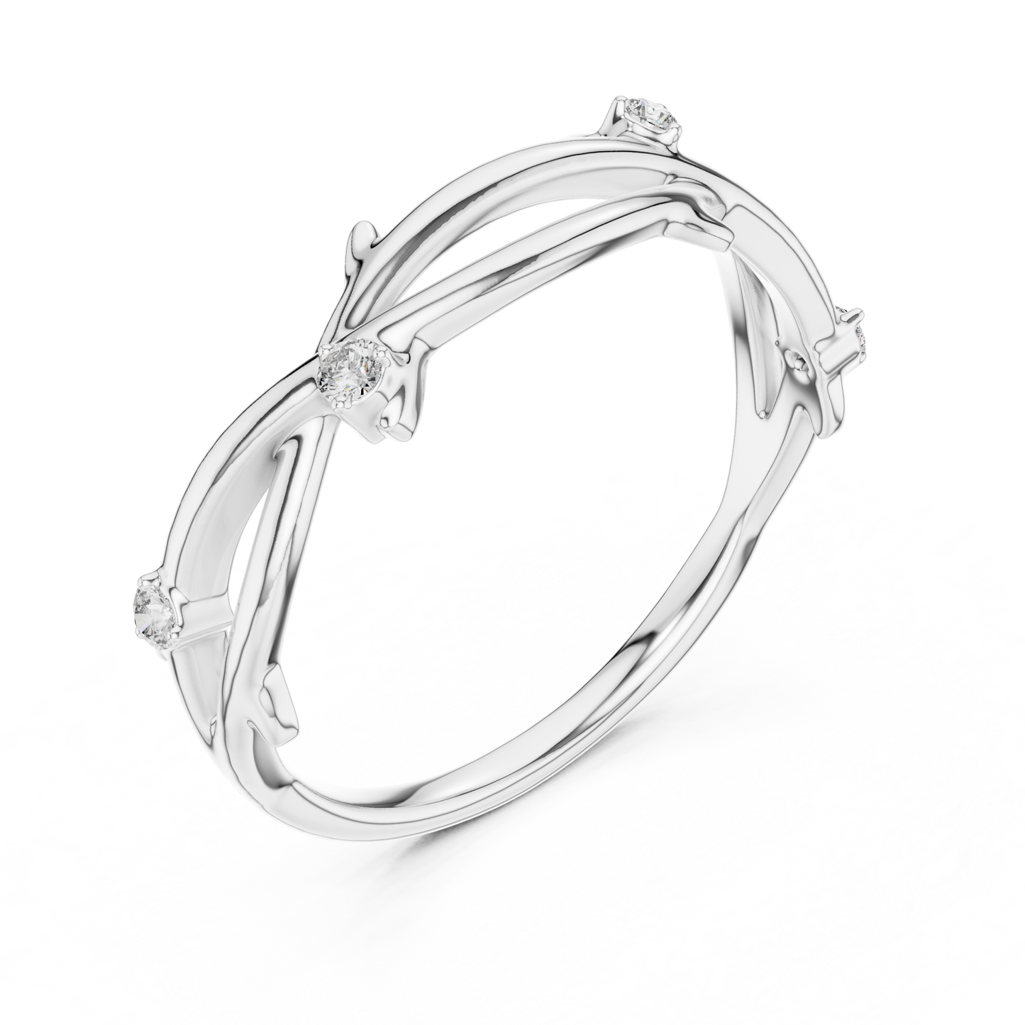 Waves Diamond Ring - SB-6-22