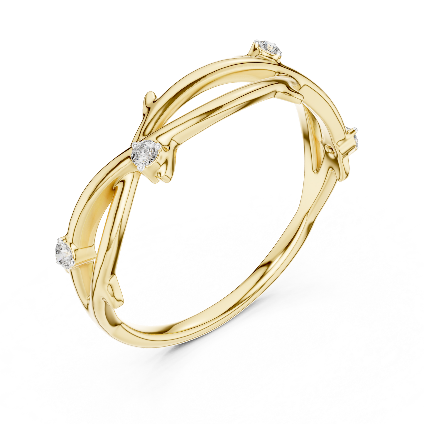 Waves Diamond Ring - SB-6-22