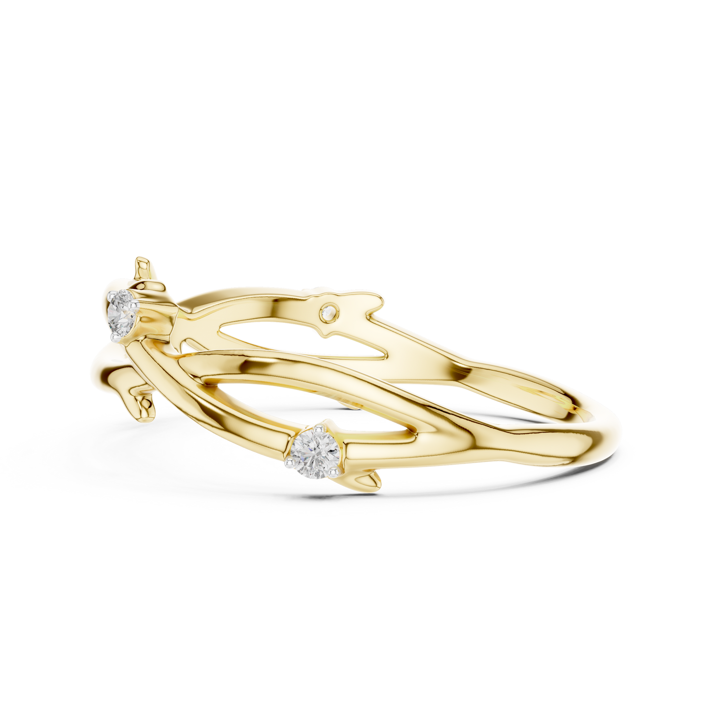 Waves Diamond Ring - SB-6-22