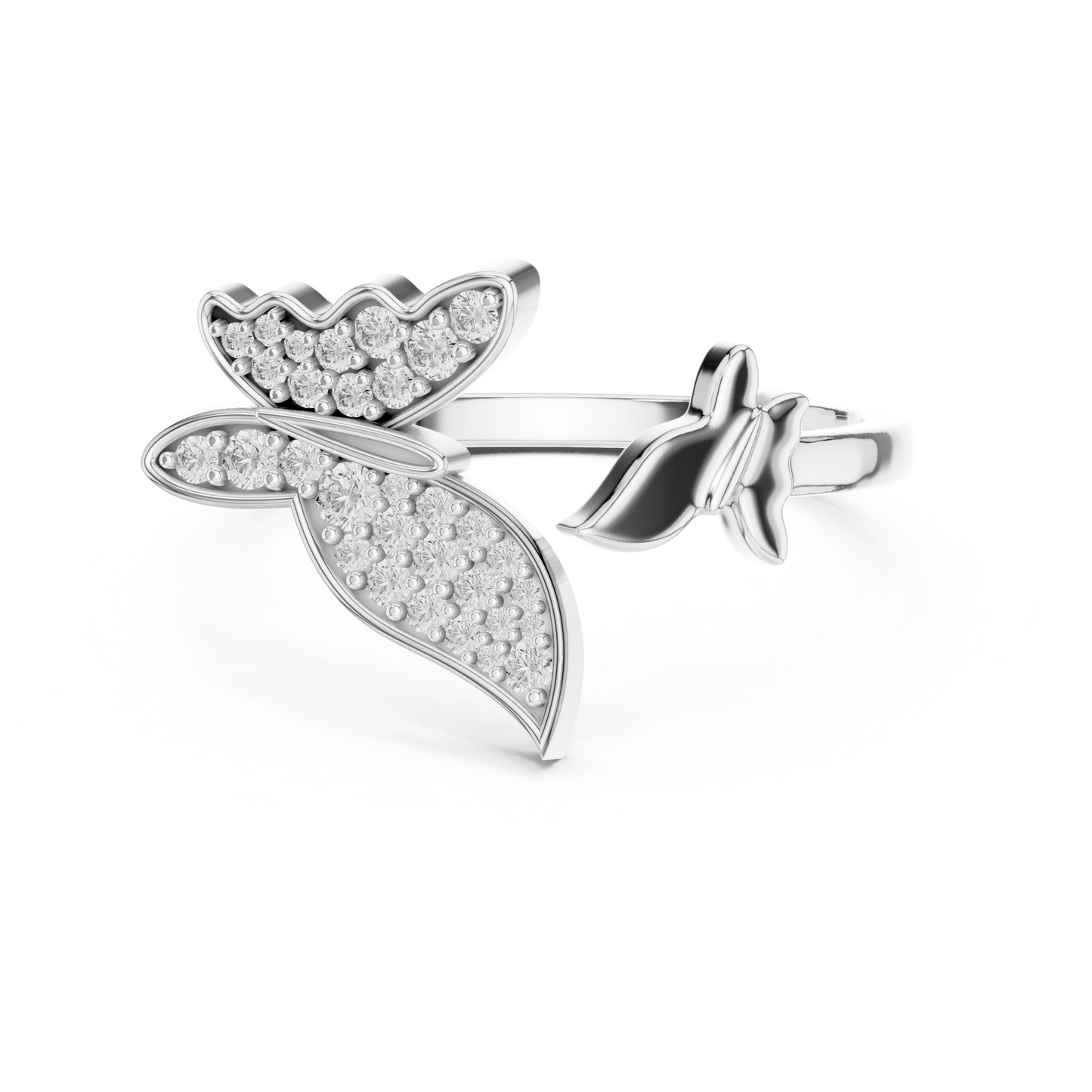 Butterfly Diamond Ring - SB-6-24