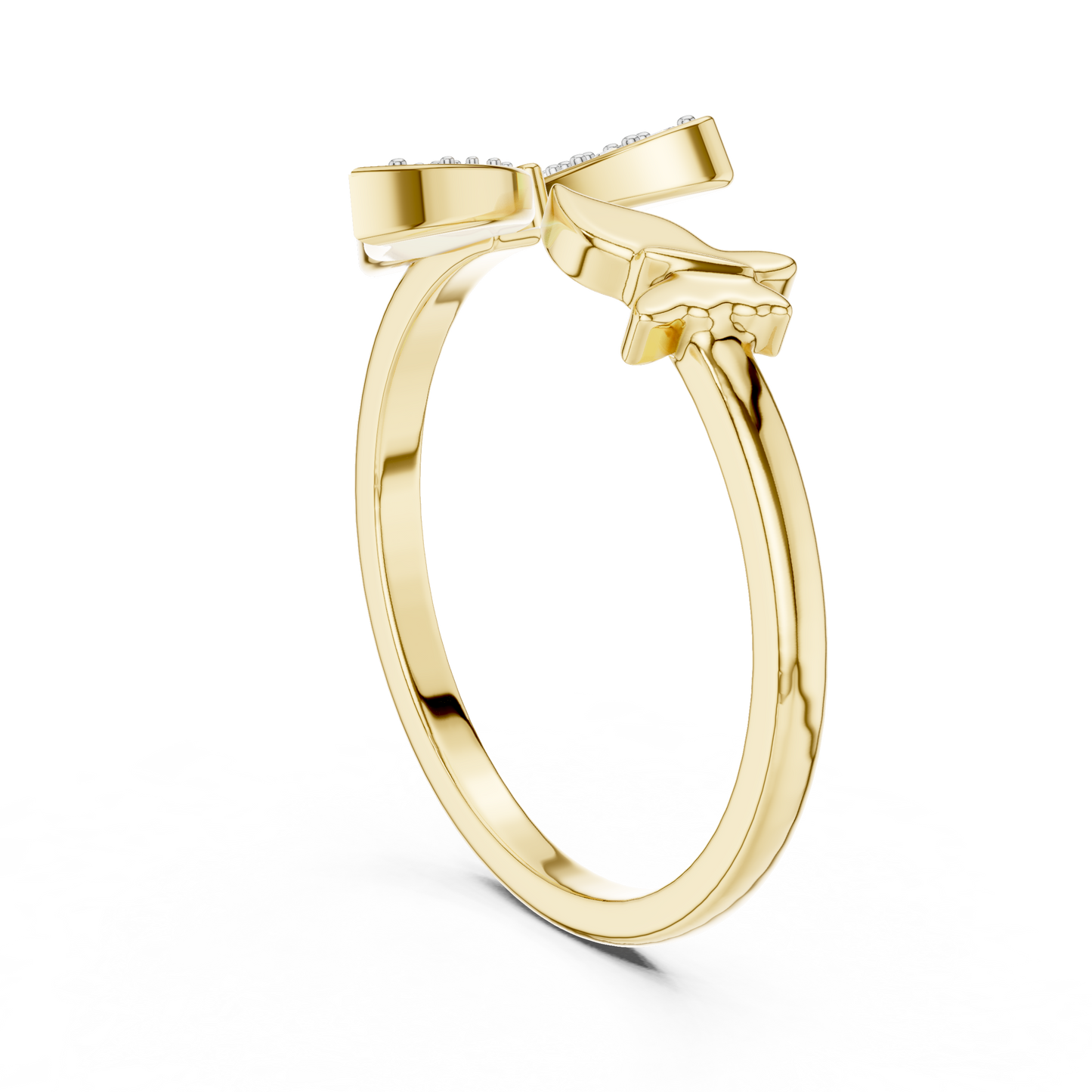 Butterfly Diamond Ring - SB-6-24