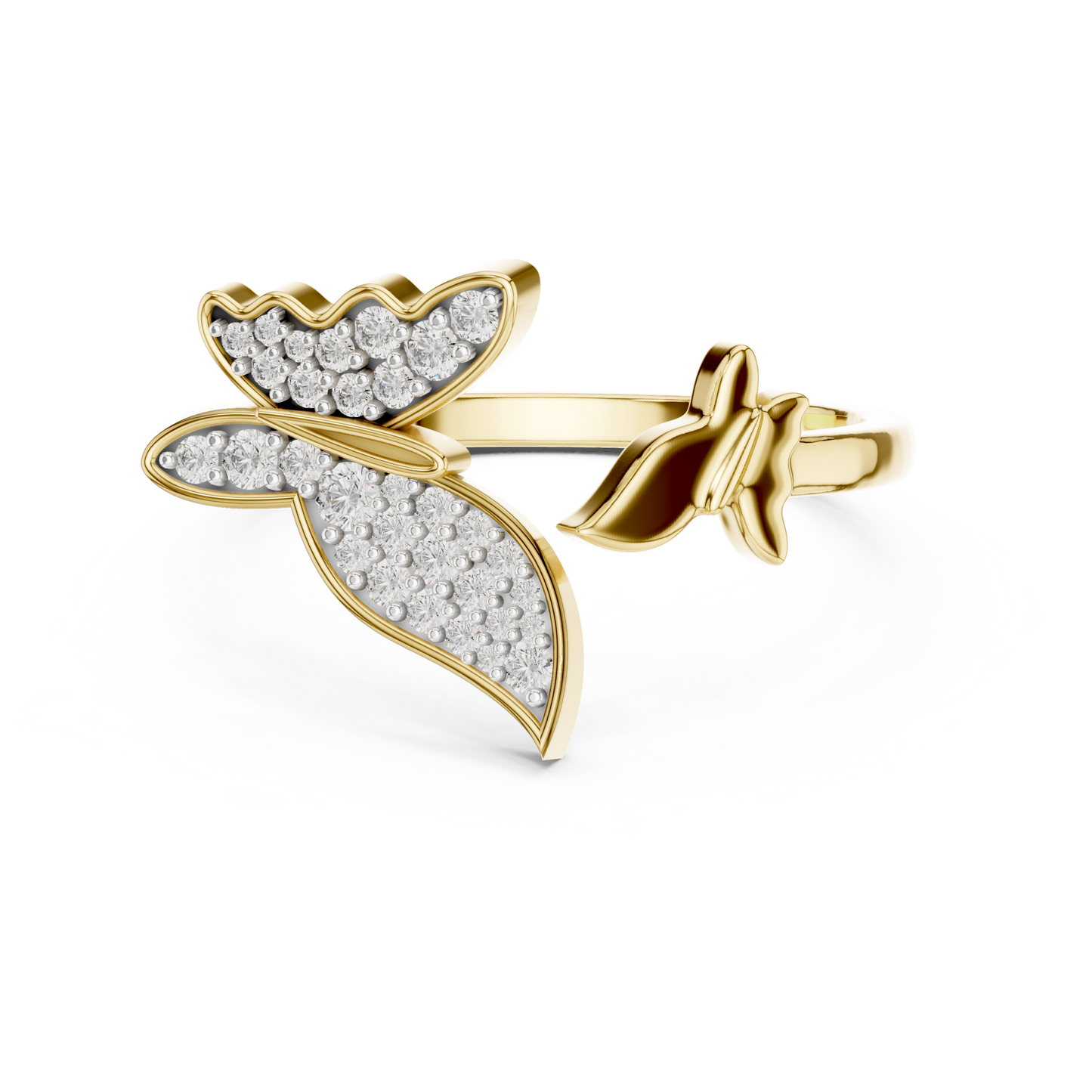 Butterfly Diamond Ring - SB-6-24