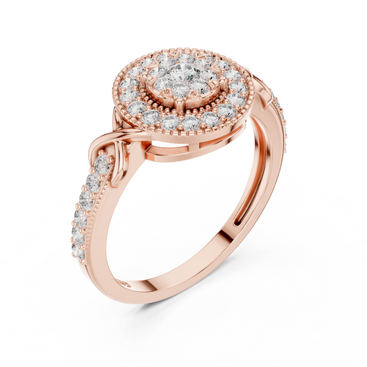 Royal Queen Style Diamond Ring SB-9-69