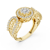 Royal Style Diamond Engagement Ring SB-9-80