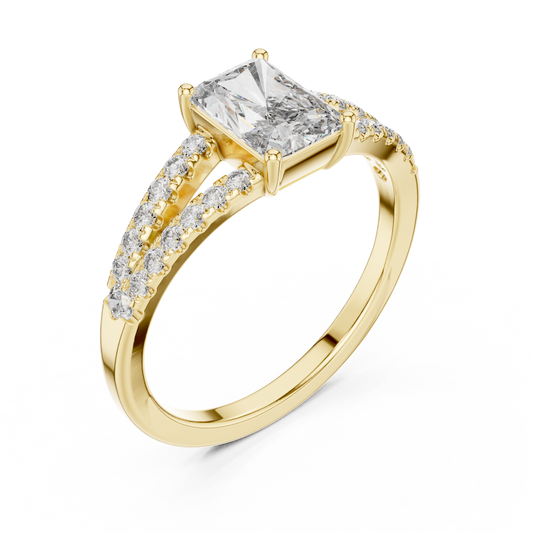 Square Diamond Ring - SB-9-4