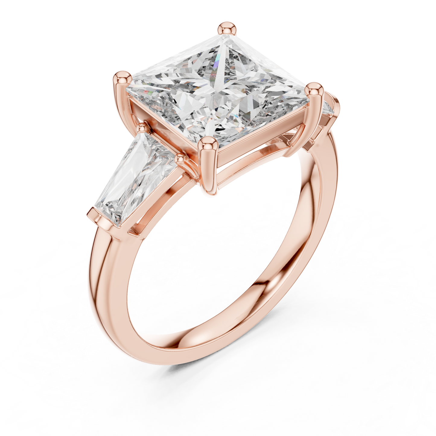 Large Square Diamond Ring - SB-9-11