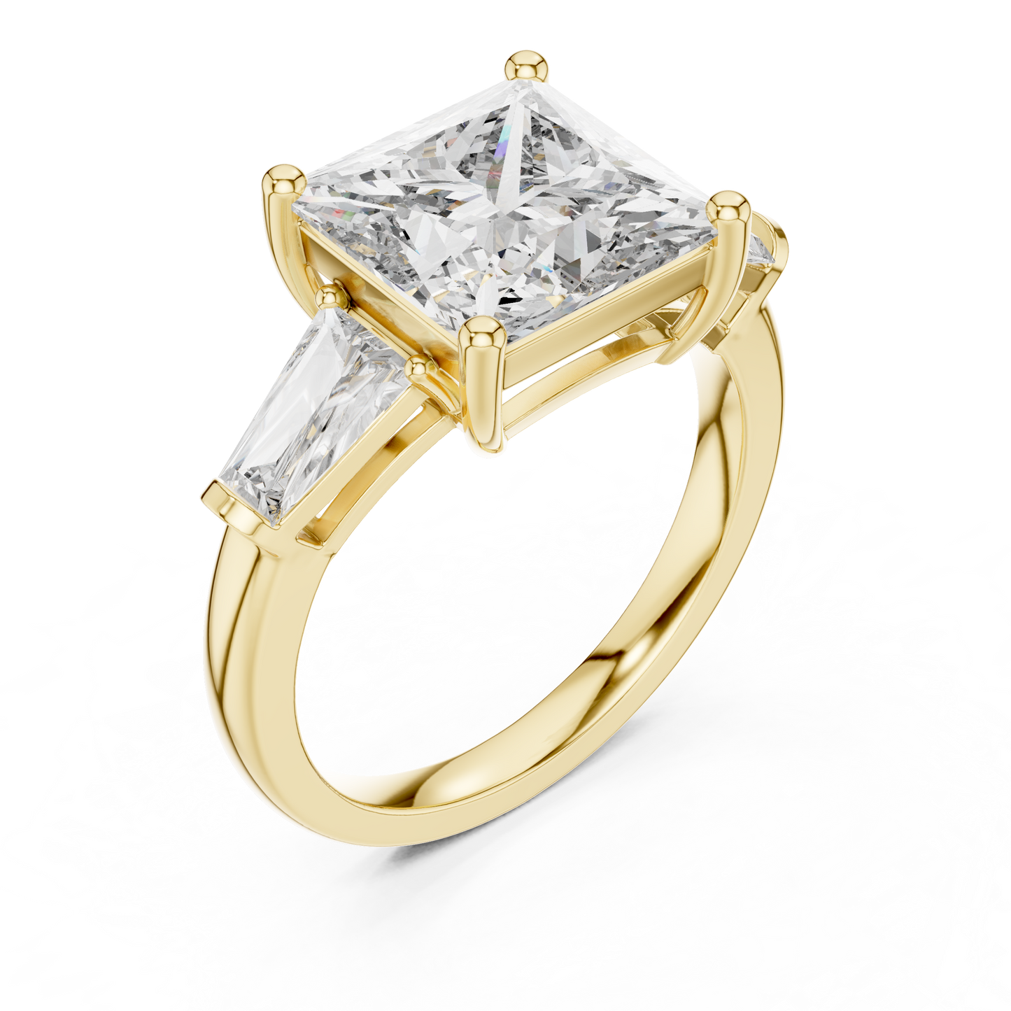 Large Square Diamond Ring - SB-9-11