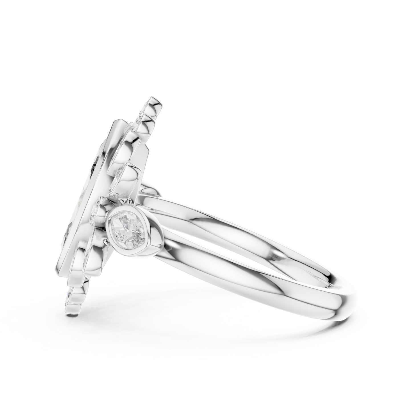 Royal Multi Diamond Ring - SB-9-14