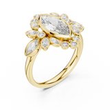 Royal Multi Diamond Ring - SB-9-14