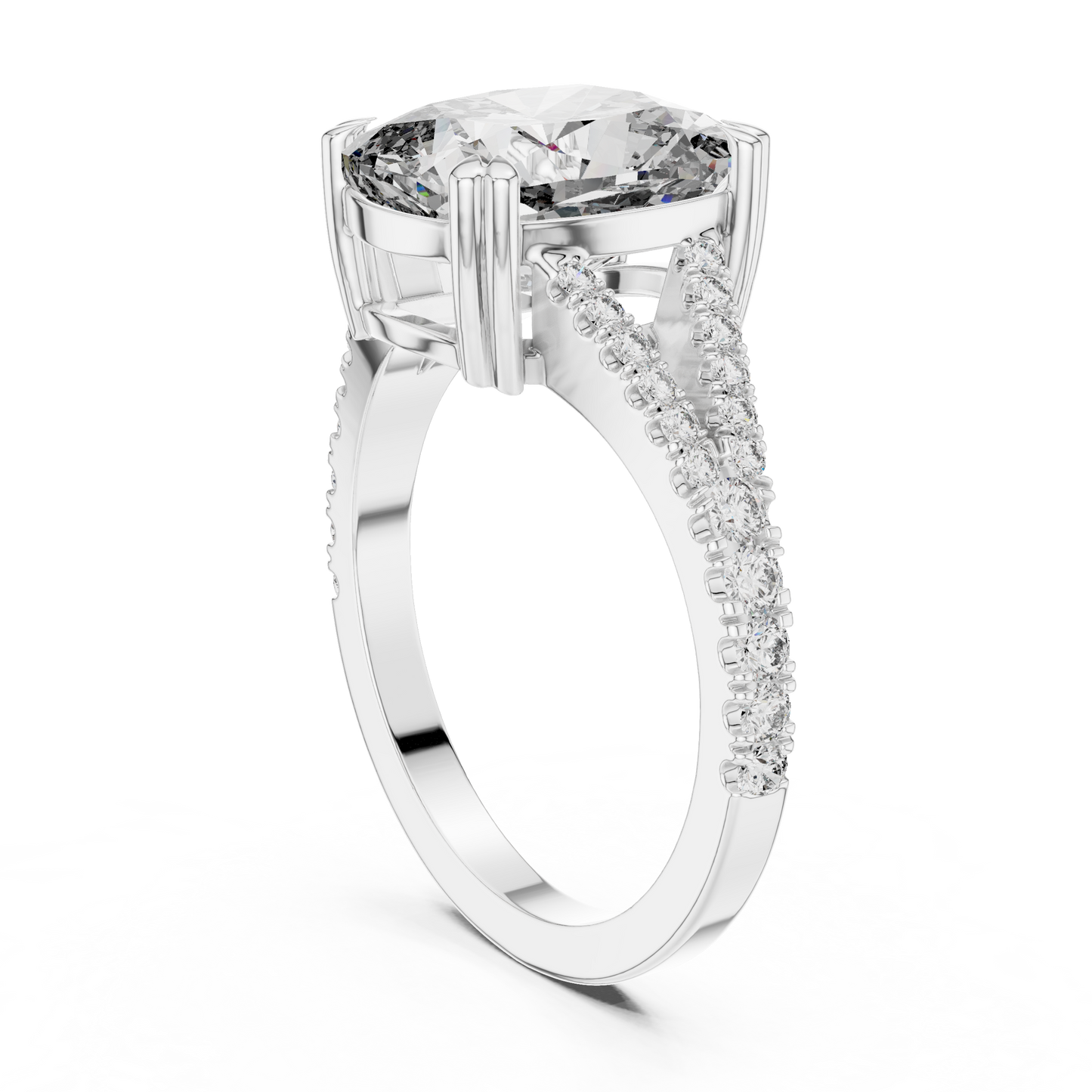 Large Round Diamond Ring - SB-9-21