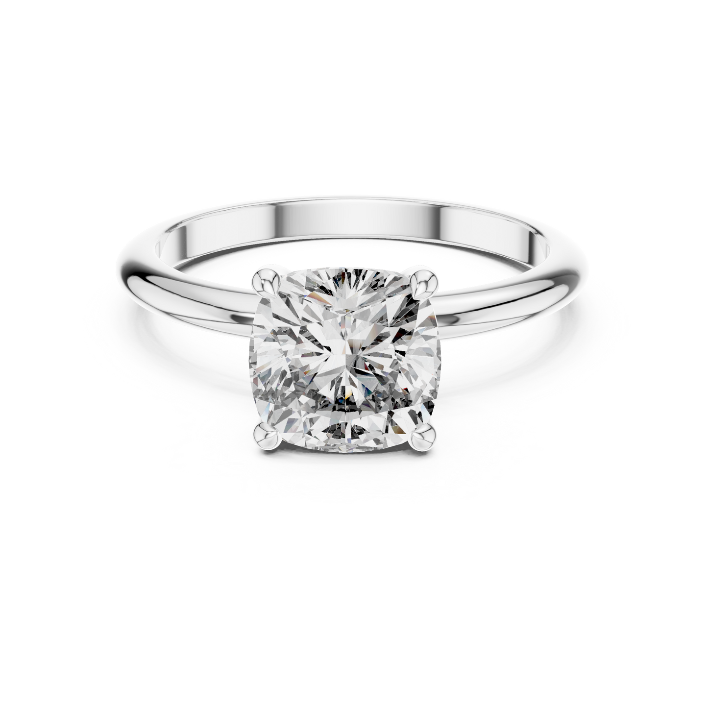 Engagement Round Diamond Ring - SB-9-22