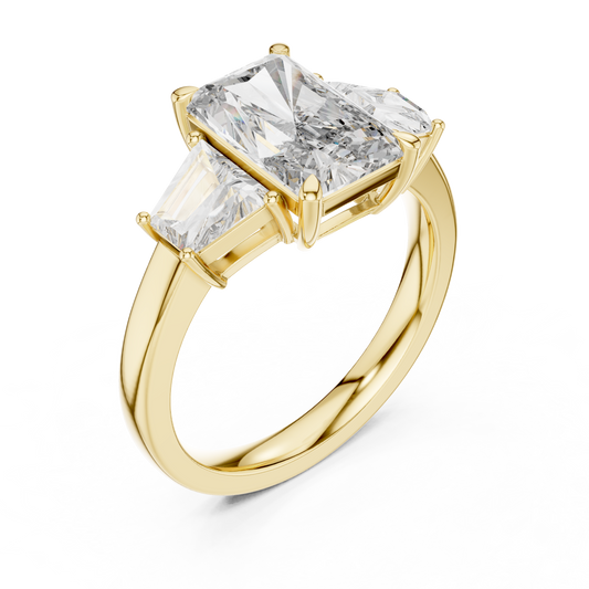 Square Diamond Ring - SB-9-36