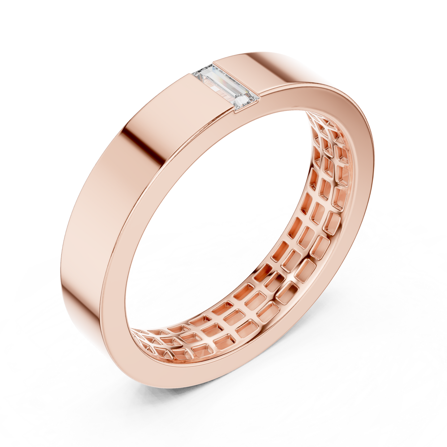 Full Round Shape Only Top Diamond Ring - SB-9-42