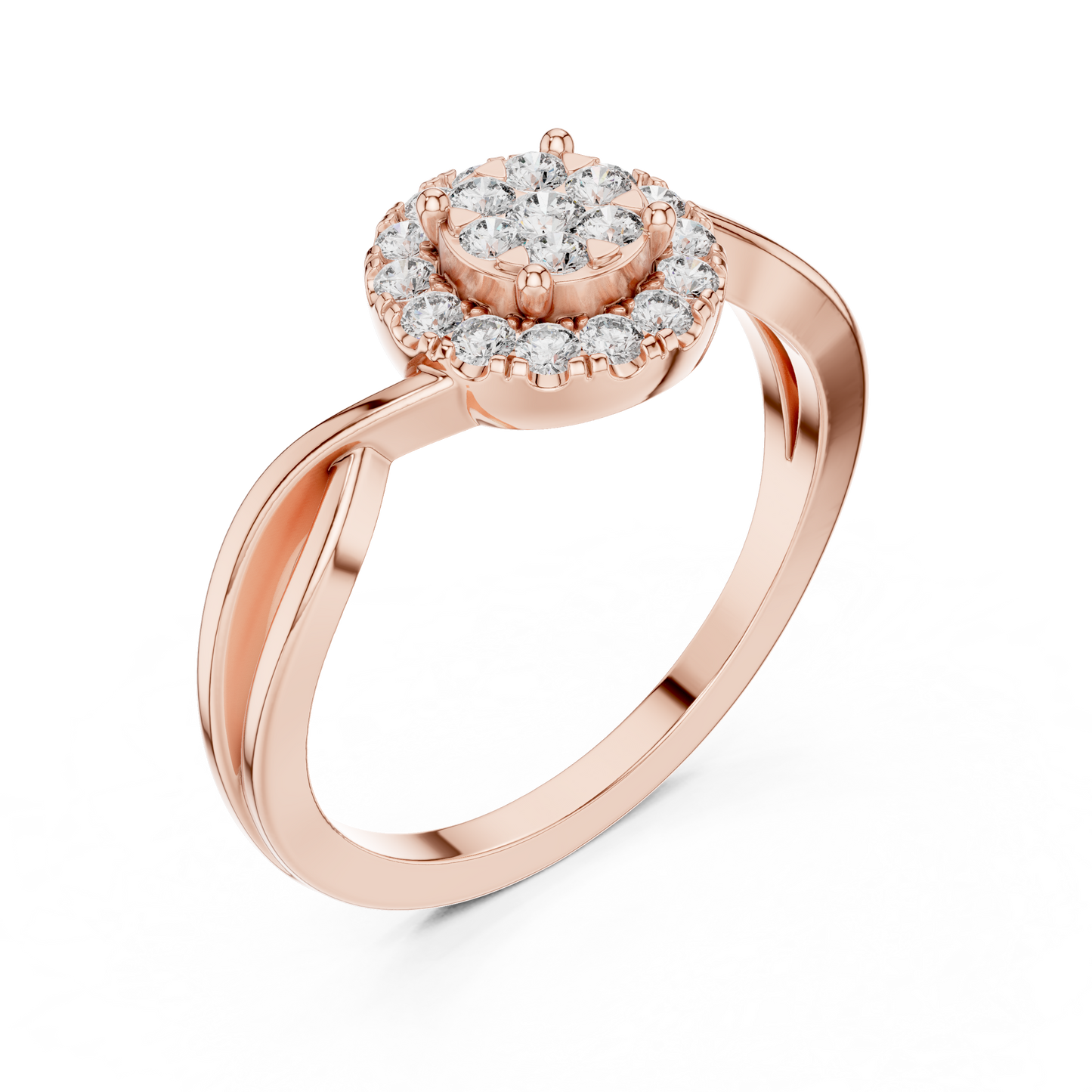 Singular Core Diamond Ring - SB-9-53