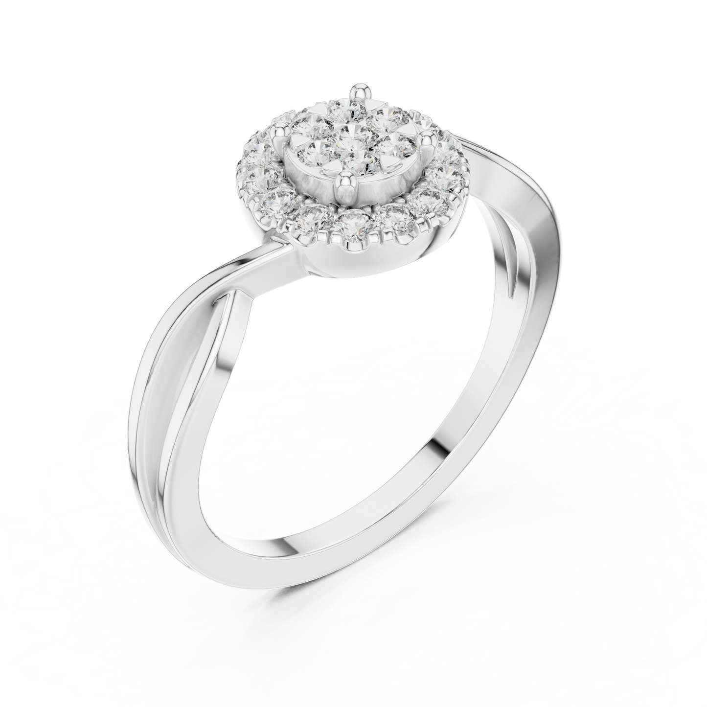 Singular Core Diamond Ring - SB-9-53