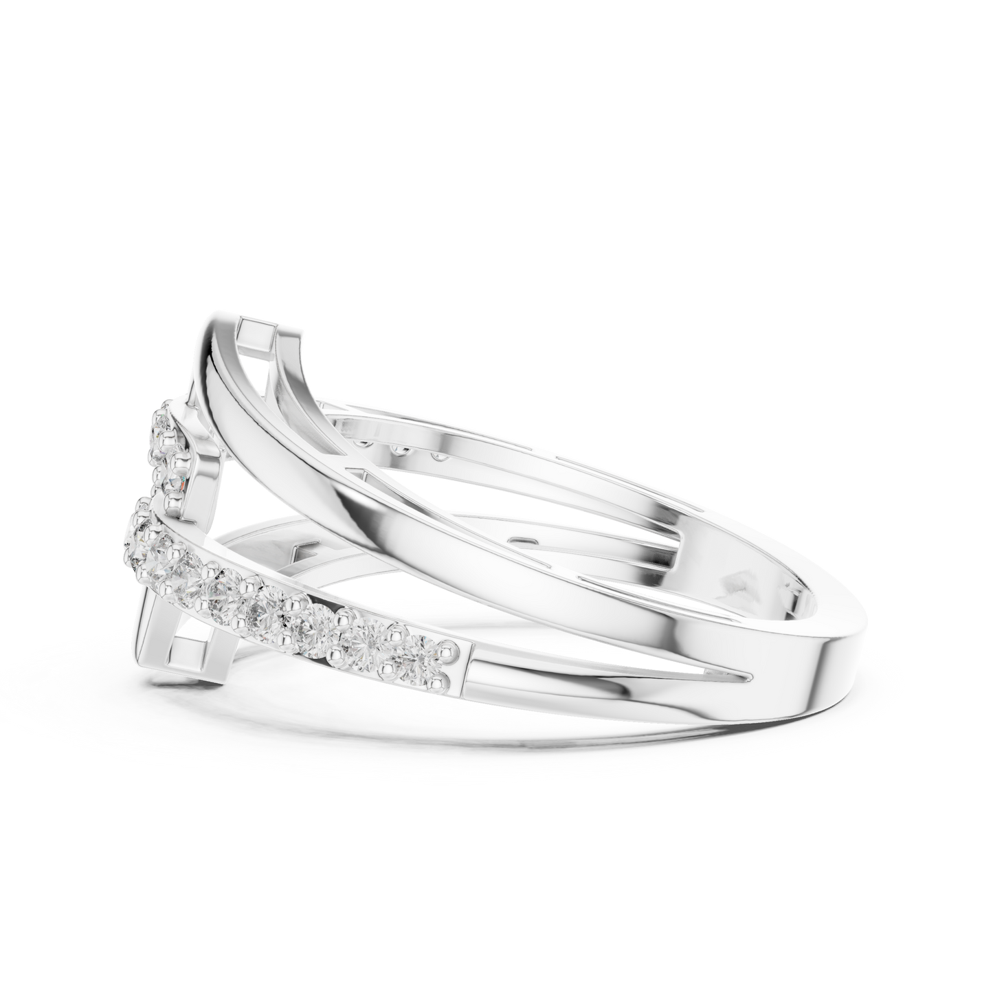 Modern Style Diamond Ring SB-9-59