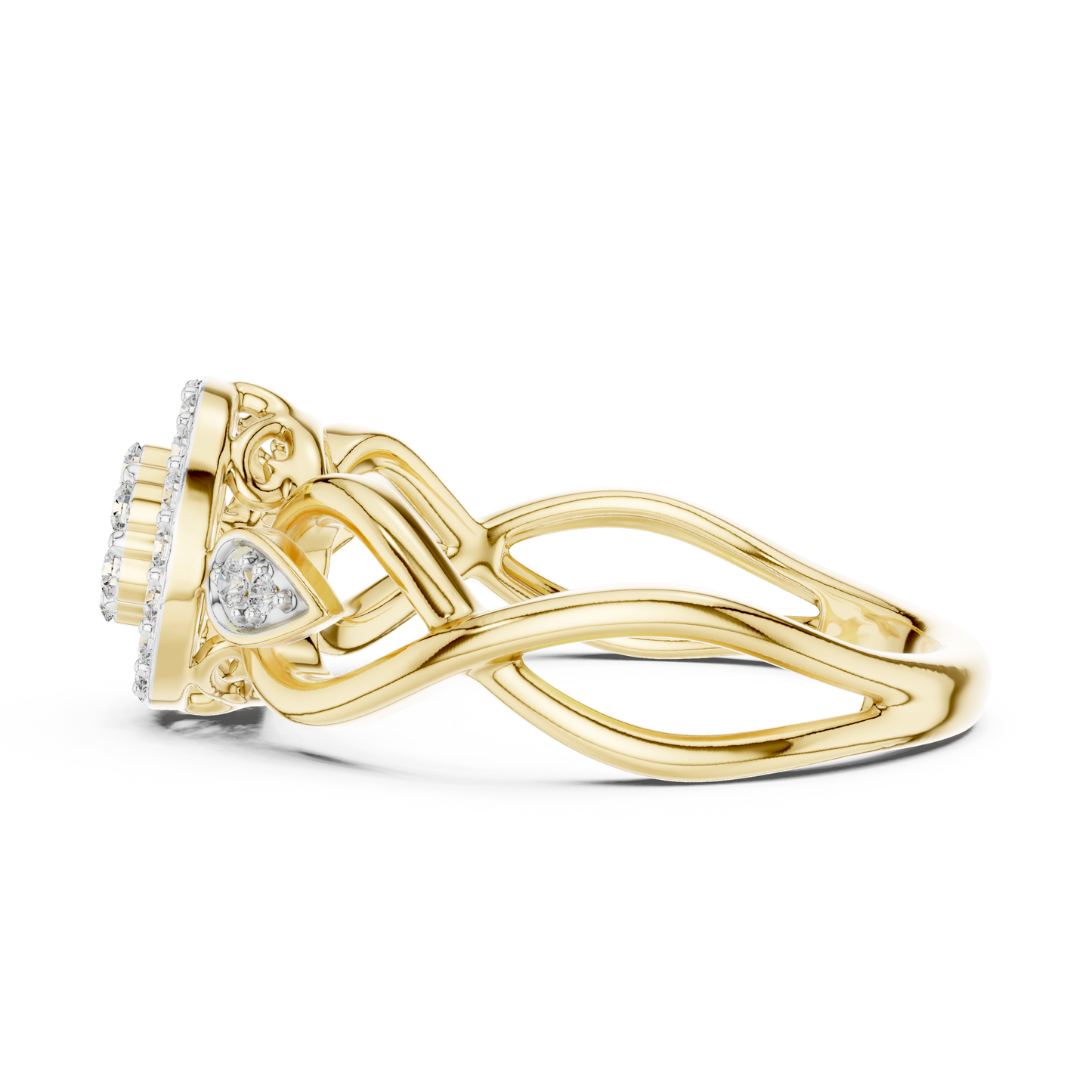 Dual Core Diamond Ring - SB-6-2