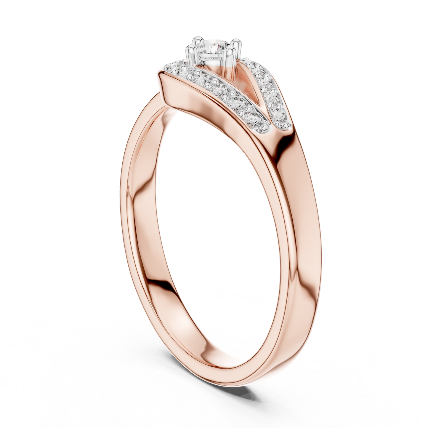 Little Loop Diamond Ring - SB-6-4
