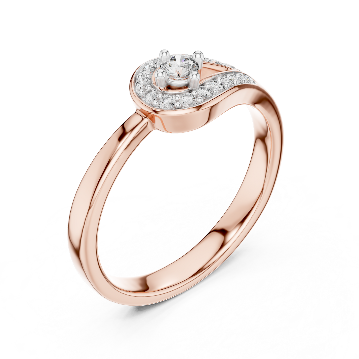 Little Loop Diamond Ring - SB-6-4