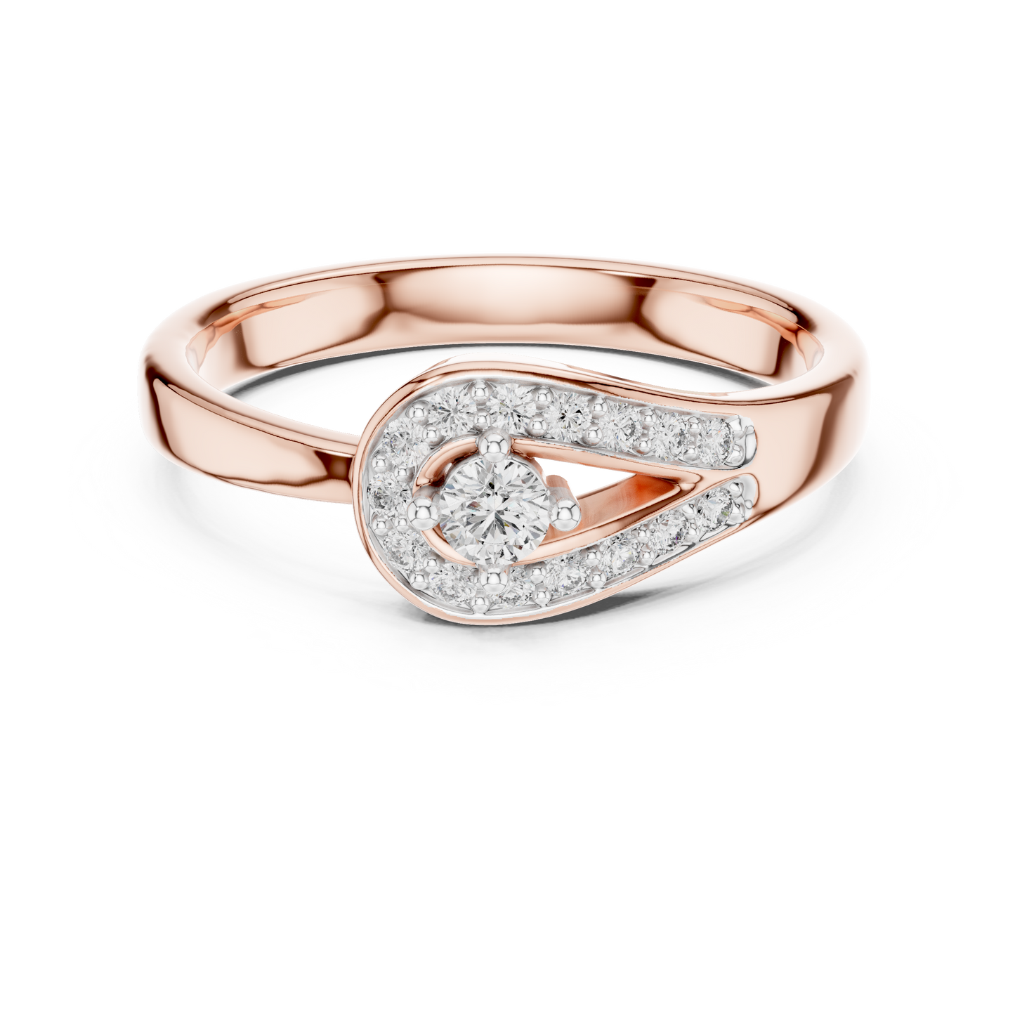 Little Loop Diamond Ring - SB-6-4